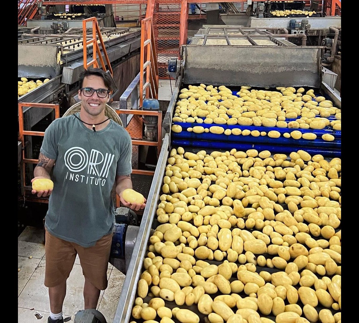 Foto Daniel Cady era o responsável por preparar uma alimentação 100
