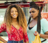 Sol (Sheron Menezzes) e Bruna (Carla Cristina) são amigas desde jovens e vendem quentinhas no centro do Rio na novela 'Vai na Fé', que estreia em janeiro de 2023