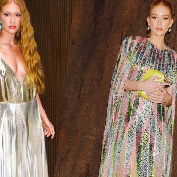 Essa retrospectiva fashion de Marina Ruy Barbosa em 2022 tem looks com brilho perfeitos para seu Réveillon