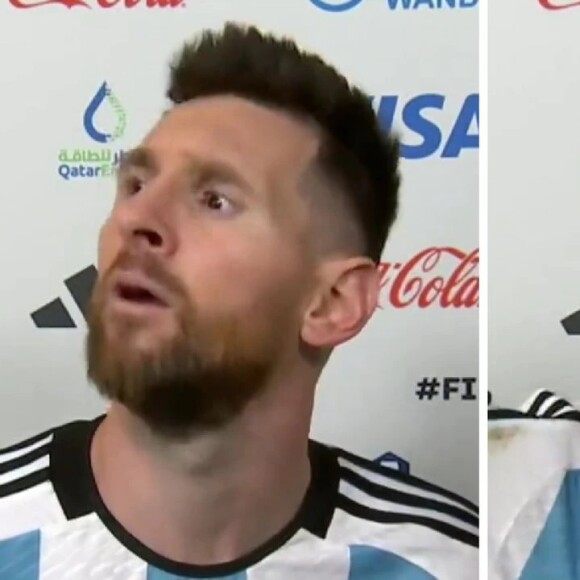 Messi viralizou ao perder a paciência com um jogador da Holanda