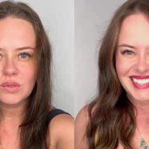Mariana Bridi antes e depois