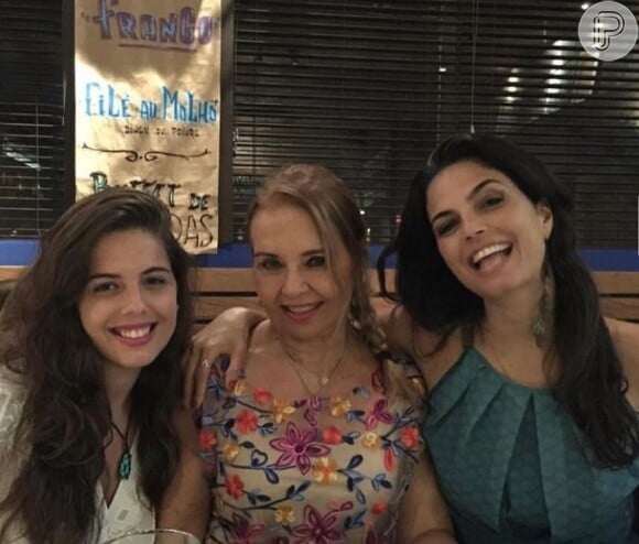 Emanuelle Araújo manda recado emocionante para mãe