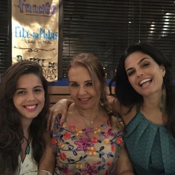 Emanuelle Araújo manda recado emocionante para mãe