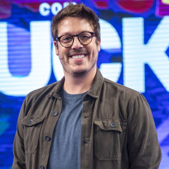 Gkay e Fábio Porchat viraram assunto nas redes sociais após uma piada feita por ele no programa 'Domingão com Huck'