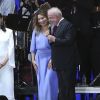 O vestido de Janja também foi a escolha da primeira-dama para o Festival do Futuro, show que reuniu diversos artistas após a posse do Presidente Lula