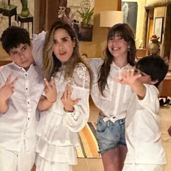 Fãs pedem filhos a Wanessa e Dado após foto juntos