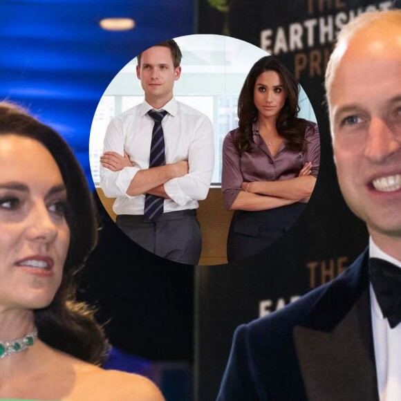 William e Kate Middleton eram fãs de Meghan Markle antes do casamento com Harry