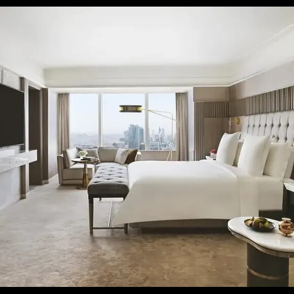 Cristiano Ronaldo está hospedado em um hotel de luxo na Arábia Saudita