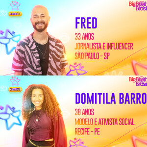 Signo de Fred Desimpedidos, do BBB 23, e de Domitila Barros