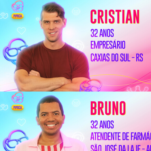 'BBB 23': Christian e Bruno estão no reality. Descubra signo dos participantes!