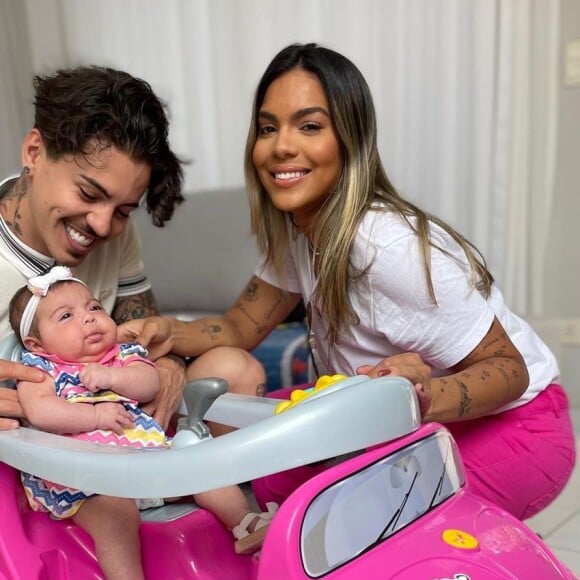 Pietra, filha de Tays Reis e Biel, nasceu em julho do ano passado