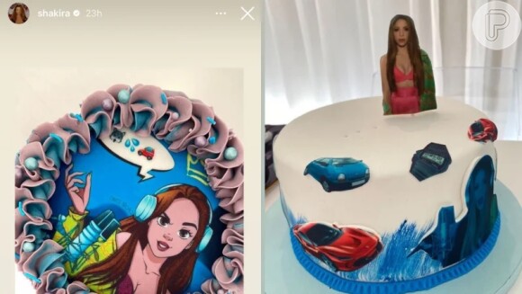 Shakira ganhou bolos em referência à sua música sobre Piqué