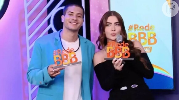 Arthur Aguiar e Jade Picon se encontraram após a grande final do 'BBB 22'