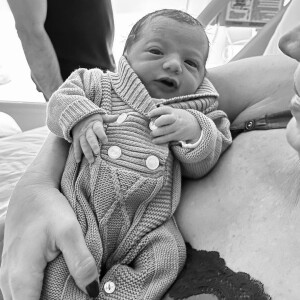 Filho mais novo de Claudia Raia, Luca nasceu no dia 11 de fevereiro de 2023