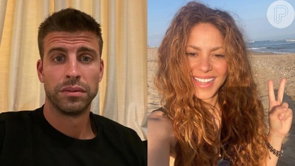 Piqué e Shakira anunciaram a separação em junho do ano passado