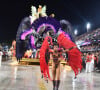 Fantasia de carnaval de Dandara Mariana para o desfile do Salgueiro demorou 3 meses para ficar pronta