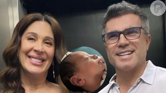 Claudia Raia e Jarbas Homem de Mello vivem um momento familiar muito sonhado com a chegada de Luca