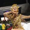 Ana Hickmann virá à frente da bateria da Vai Vai no Carnaval 2015. A apresentadora prepara fantasia com penas de faisão para arrasar na Avenida de São Paulo