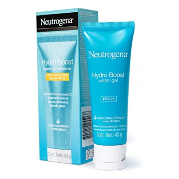 Gel Hidratante Facial Hydro Boost Water FPS 25, 40g, Neutrogena