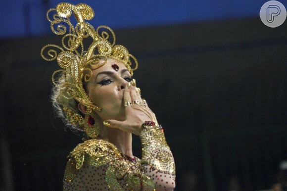 Ana Hickmann usará fantasia avaliada em R$ 100 mil em seu retorno ao posto de madrinha de bateria da Vai Vai