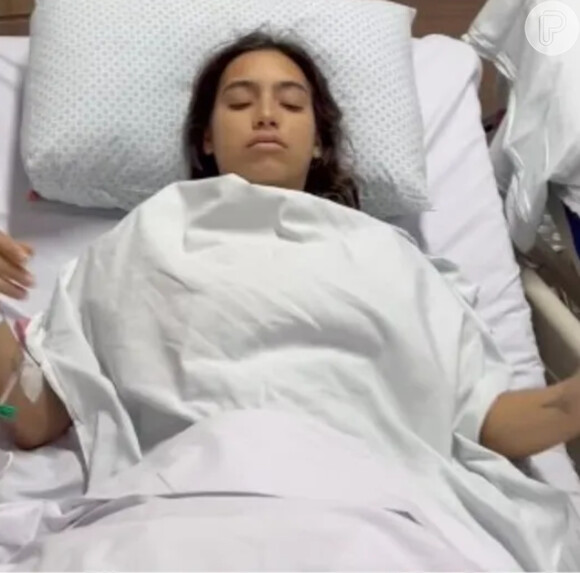 Influenciadora Vanessa Lopes realizou cirurgia para retirada das amígdalas