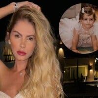 Aniversário de 1 ano da filha de Bárbara Evans divide opiniões na web e atriz sofre críticas por festa de luxo