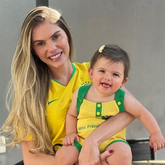 Bárbara Evans celebrou um ano de sua filha com festa dos sonhos