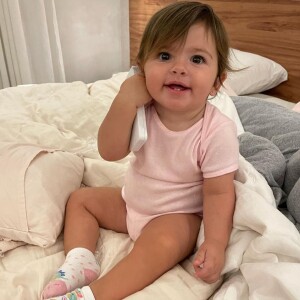 Filha de Bárbara Evans ganhou festa temática em aniversário de 1 ano