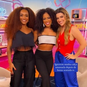 BBB 23: eliminada, Marvvila participa do 'Bate-Papo' com Vivian Amorim e Patrícia Ramos