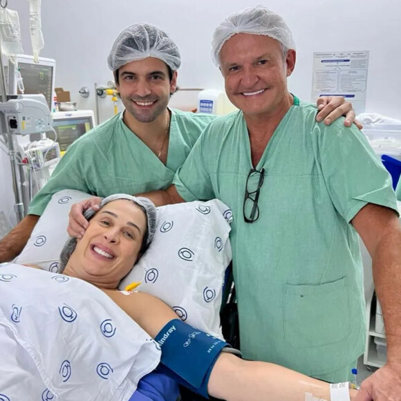 Claudia Raia contou como foi o antes e o depois do parto de Luca