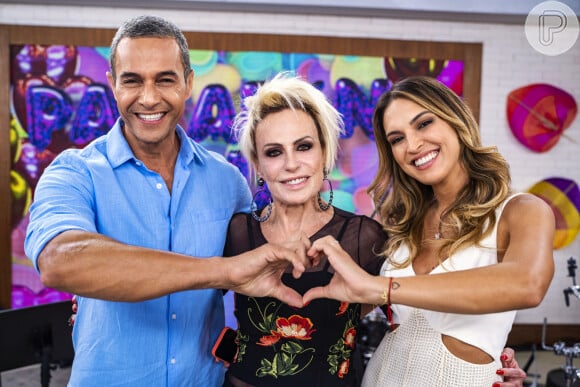 Com Ana Maria Braga fora do 'Mais Você', Fabrício Battaglini e Talitha Morete são os seus substitutos