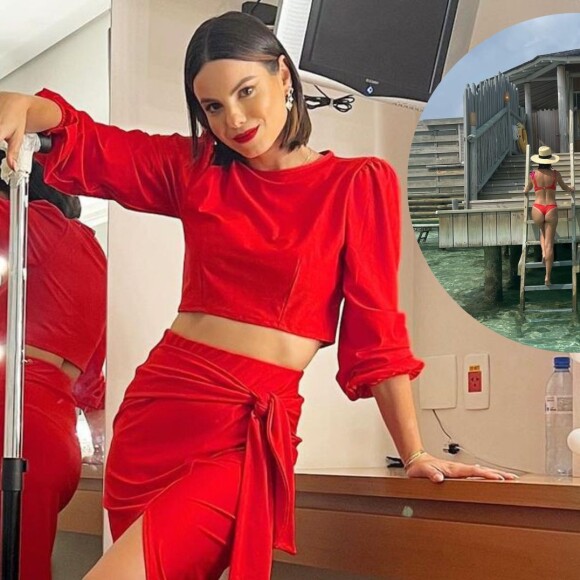 Sthefany Brito exibiu corpo real em foto de biquíni e foi elogiada na web