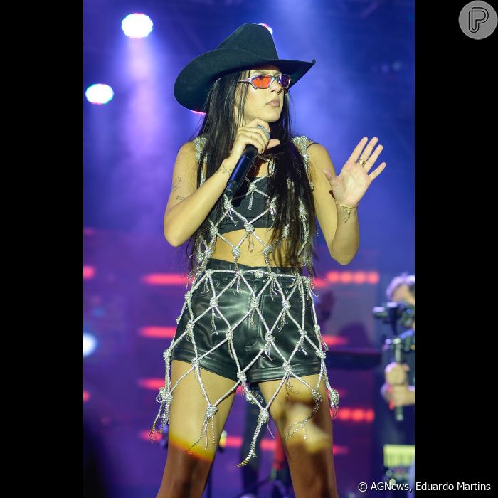 Ana Castela prepara a gravação do