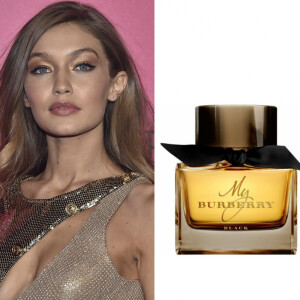 O perfume My Burburry também está na lista de favoritos de Gigi Hadid