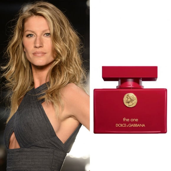 O perfume The One, de Dolce & Gabbana, é mais um queridinho de Gisele Bündchen