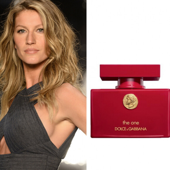 O perfume The One, de Dolce & Gabbana, é mais um queridinho de Gisele Bündchen