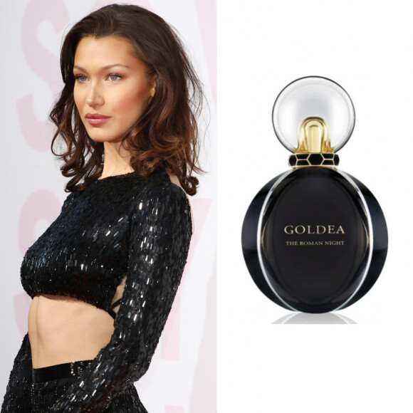 Qual perfume de Bella Hadid? Uma das fragrâncias que a modelo usa é o Goldea - The Roman Night, da Bvlgari