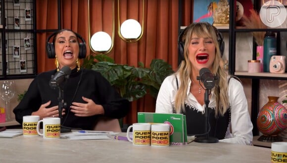 Giovanna Ewbank fez as declarações sobre sexo durante o 'Quem pode, Pod', com Fernanda Paes Leme