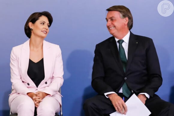 Ex-primeira-dama Michelle Bolsonaro disse que não sabe motivo da busca e apreensão