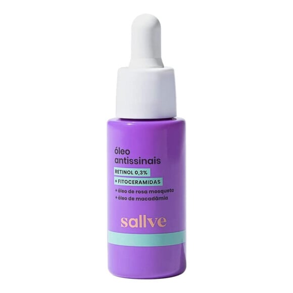 Óleo Antissinais 30g - Retinol 0,3%, Sallve