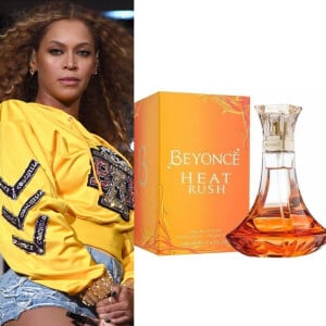 O perfume usado por Beyoncé de sua linha é o Heat Rush, que custa em média R$ 200