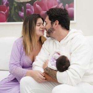 Eliezer e Viih Tube decidiram vetar visitas à filha, Lua Di Felice: 'Fomos bem chatos com isso'