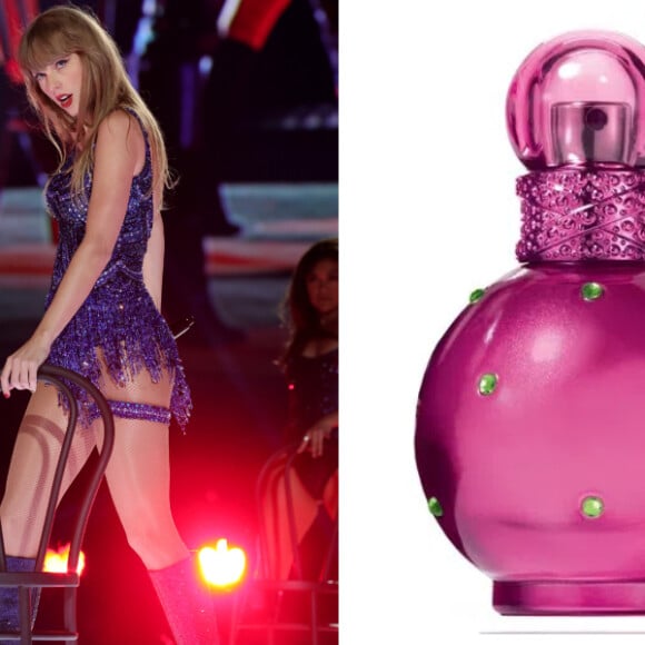 O Fantasy, da Britney Spears, foi desenvolvido para a mulher sedutora, mas ao mesmo tempo doce e romântica, como a própria Taylor Swift