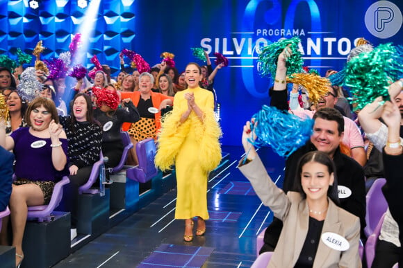 'Programa Silvio Santos' festejou 60 anos em 2 de junho de 2023; Patricia Abravanel apresentou o programa no lugar do pai