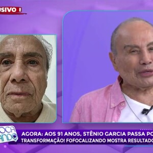 Leo Dias sobre harmonização facial de Stenio Garcia: 'Eu não disse que ficou ruim, eu disse que acho que exageraram nos procedimentos'