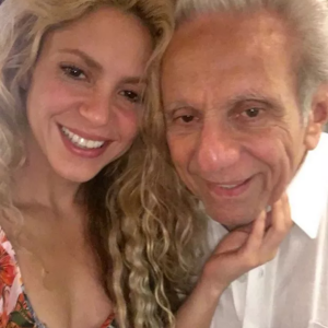 Pai de Shakira, William Mebarak Chadid, tem 91 anos