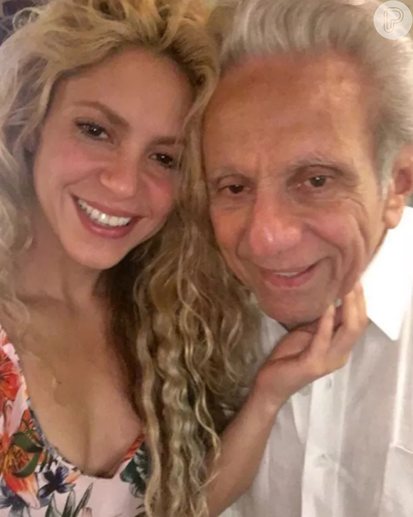 Pai de Shakira, William Mebarak Chadid, tem 91 anos
