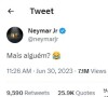 Neymar debochou das últimas exposições que estava tendo