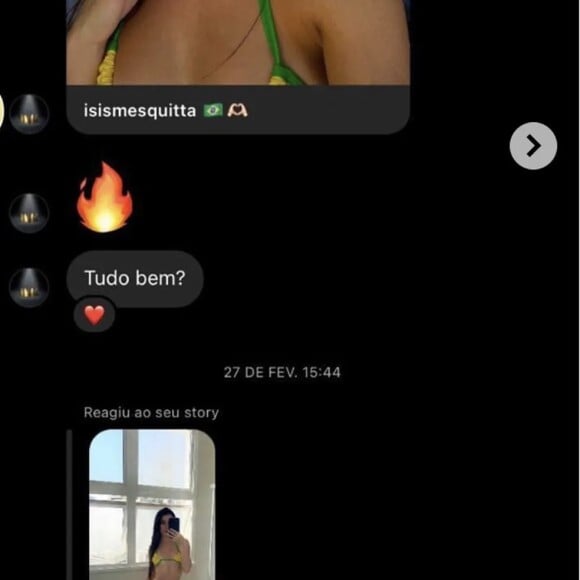 Prints revelam que Neymar mantém contato com mulheres durante namoro com Bruna Biancardi