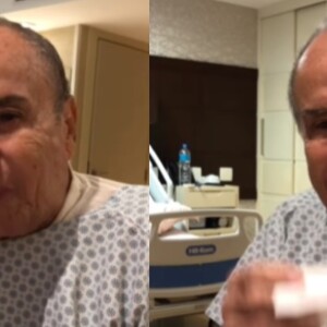 Stenio Garcia gravou um vídeo no hospital para tranquilizar os fãs